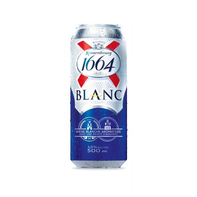 Kronenbourg 1664 Blanc 500ml Cans